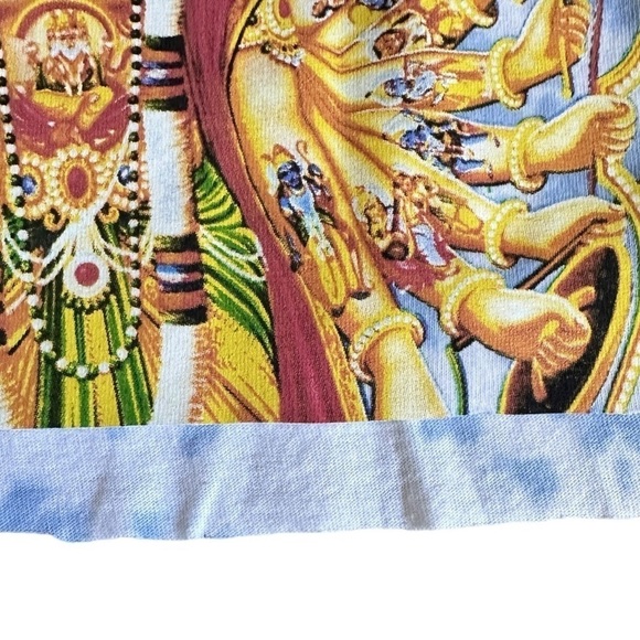 Jimi Hendrix Tie Dye Boxy Crop Top 100% Cotton Band Tee Size 2X/3X - Picture 6 of 8